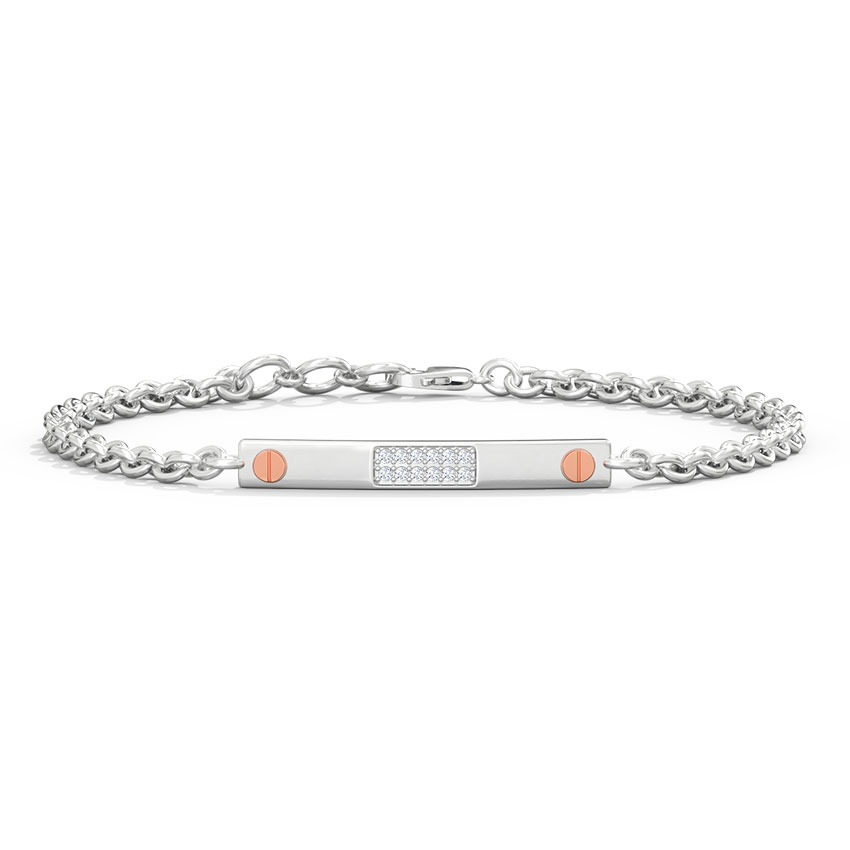 Drake Platinum Men's Bracelet