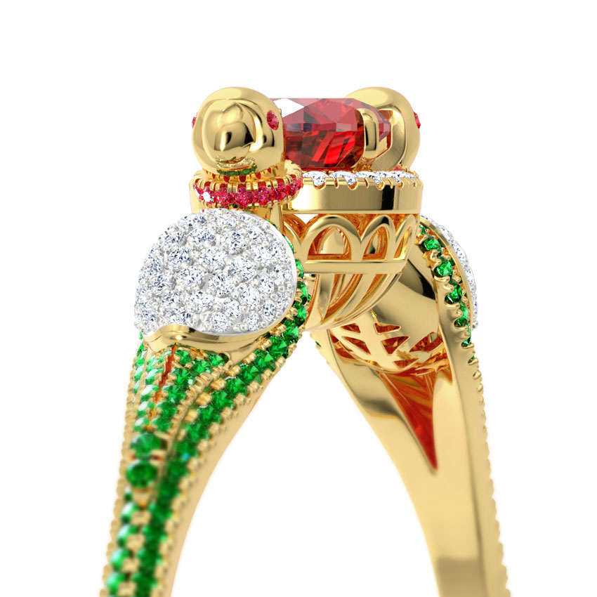 Captivating Parrot Gemstone Bracelet Captivating Parrot Gemstone Bracelet