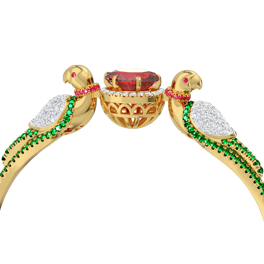 Captivating Parrot Gemstone Bracelet Captivating Parrot Gemstone Bracelet