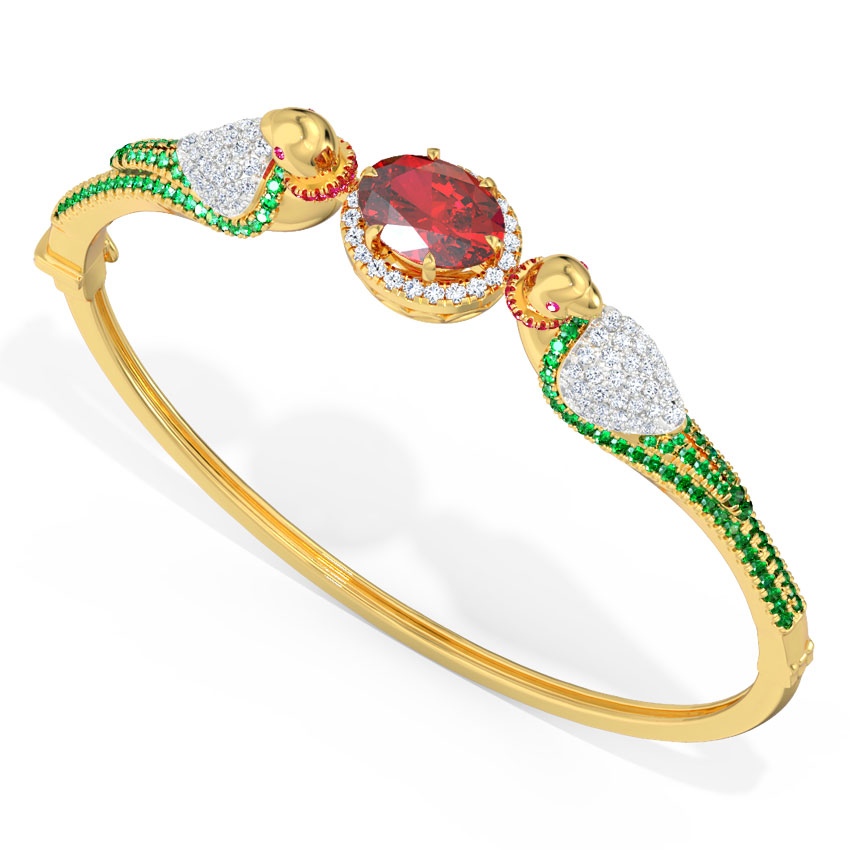 Captivating Parrot Gemstone Bracelet Captivating Parrot Gemstone Bracelet