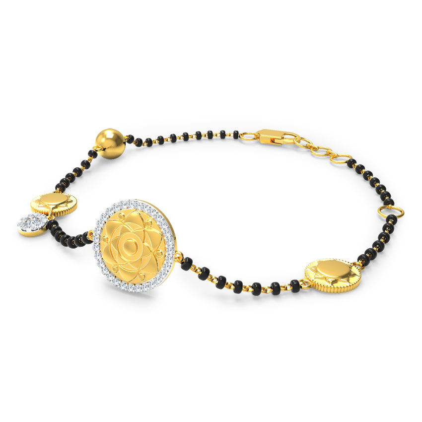 Malina Diamond Mangalsutra Bracelet Malina Diamond Mangalsutra Bracelet