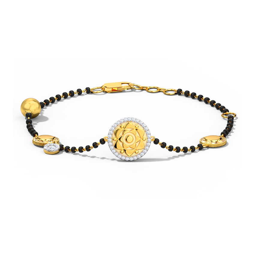 Malina Diamond Mangalsutra Bracelet Malina Diamond Mangalsutra Bracelet