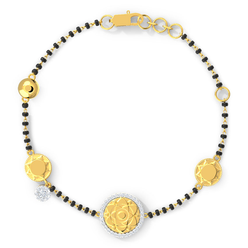 Malina Diamond Mangalsutra Bracelet Malina Diamond Mangalsutra Bracelet