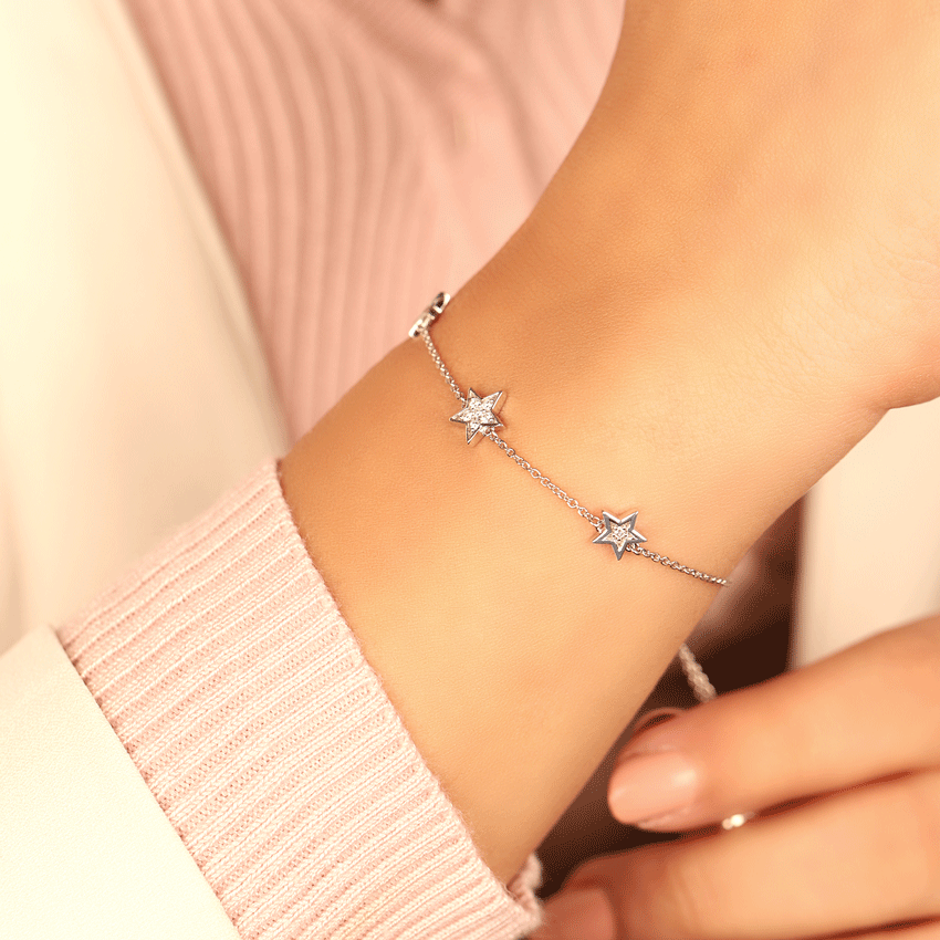 Starry Glow Diamond Adjustable Bracelet Starry Glow Diamond Adjustable Bracelet