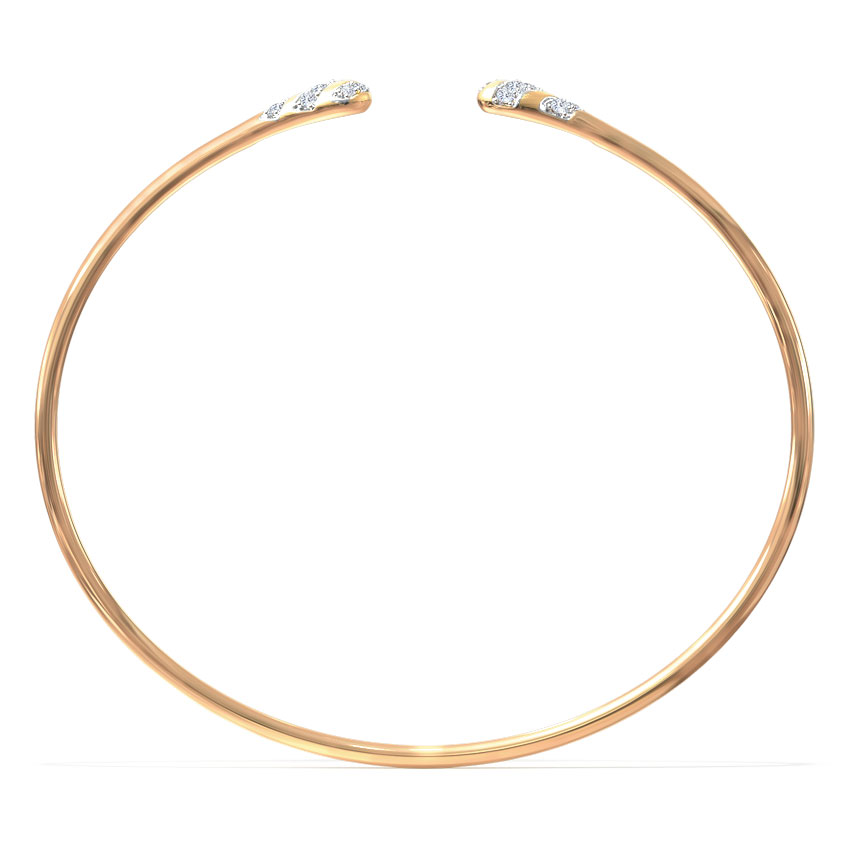 Elizabeth Swirl Diamond Bracelet