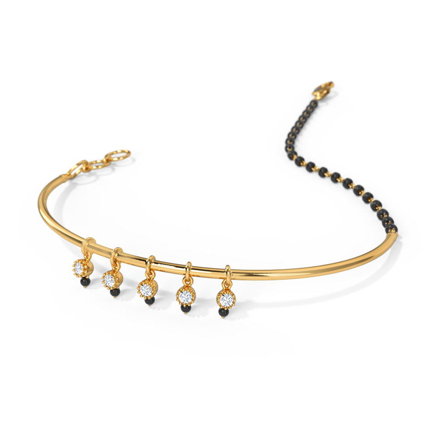 Saira Diamond Mangalsutra Bracelet Saira Diamond Mangalsutra Bracelet
