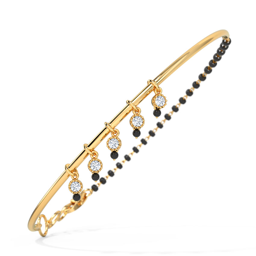 Saira Diamond Mangalsutra Bracelet Saira Diamond Mangalsutra Bracelet