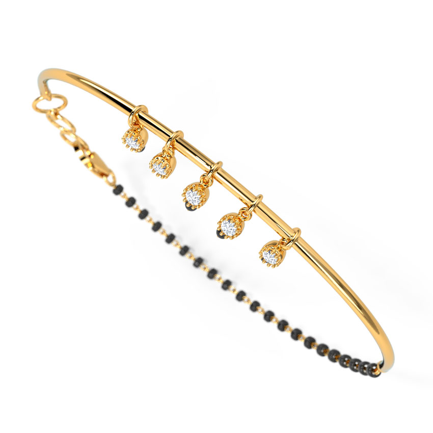 Saira Diamond Mangalsutra Bracelet Saira Diamond Mangalsutra Bracelet