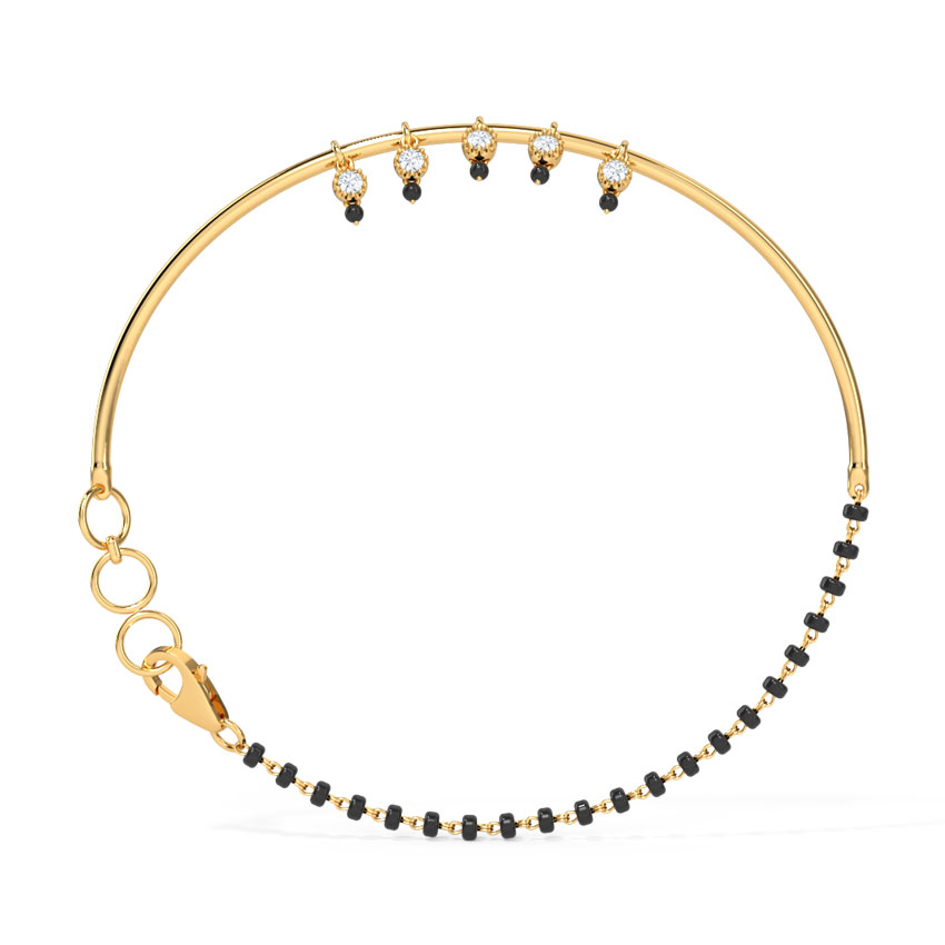 Saira Diamond Mangalsutra Bracelet Saira Diamond Mangalsutra Bracelet