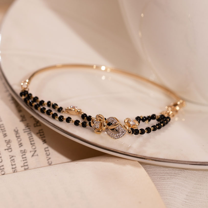 Rasha Diamond Mangalsutra Bracelet Rasha Diamond Mangalsutra Bracelet