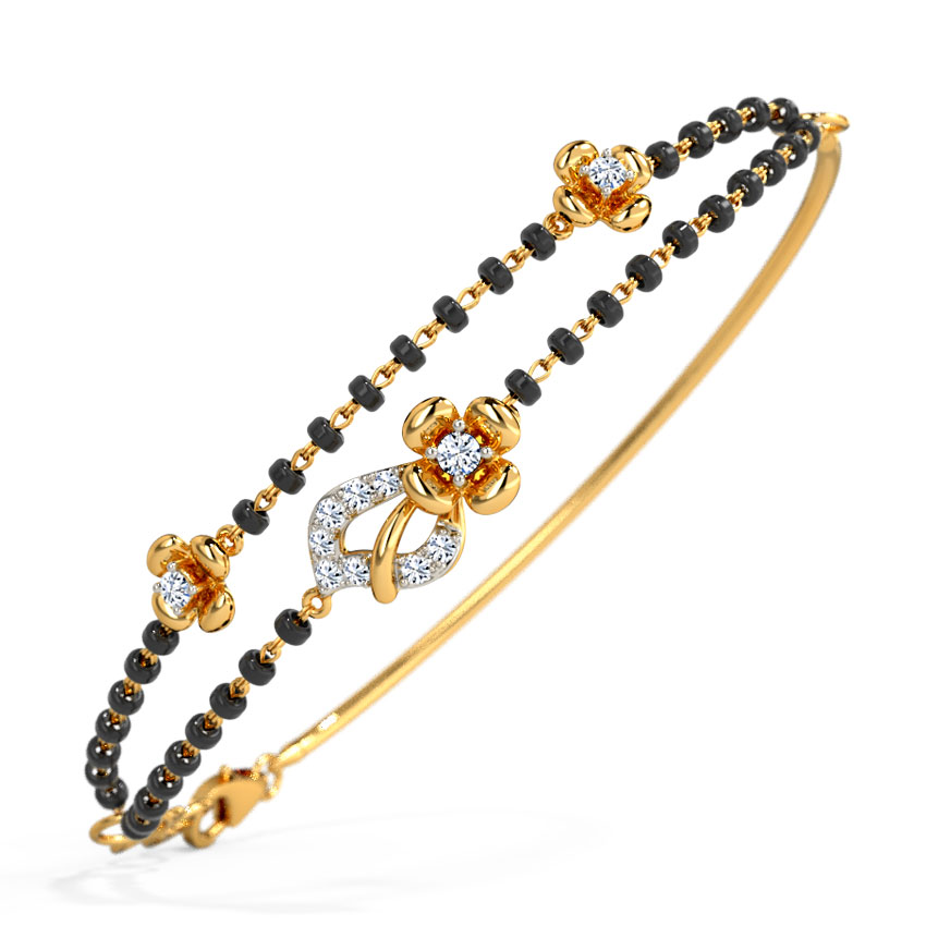 Rasha Diamond Mangalsutra Bracelet Rasha Diamond Mangalsutra Bracelet