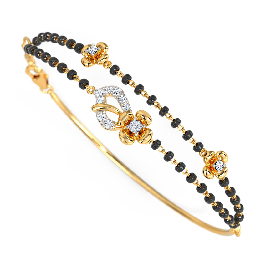 Rasha Diamond Mangalsutra Bracelet Rasha Diamond Mangalsutra Bracelet