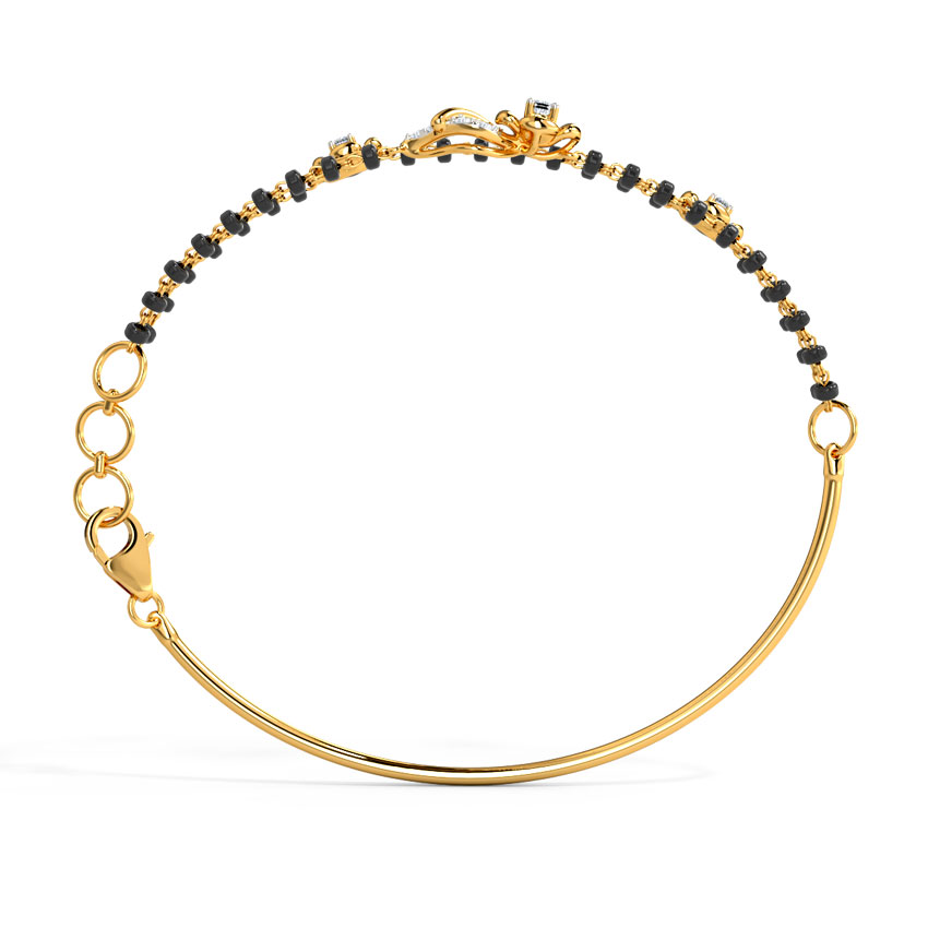 Rasha Diamond Mangalsutra Bracelet Rasha Diamond Mangalsutra Bracelet