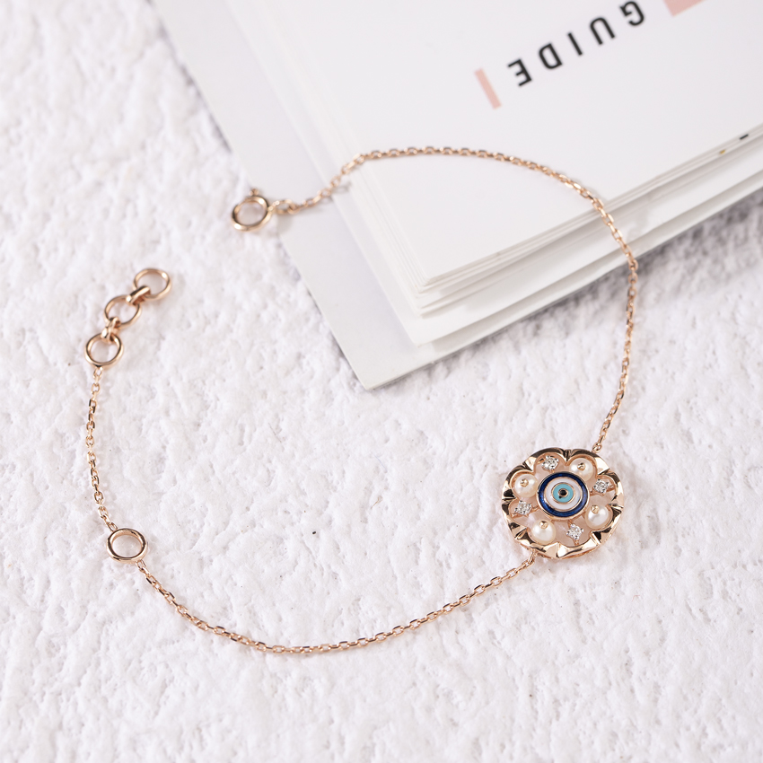 Grandiose Evil Eye Gemstone Bracelet Grandiose Evil Eye Gemstone Bracelet