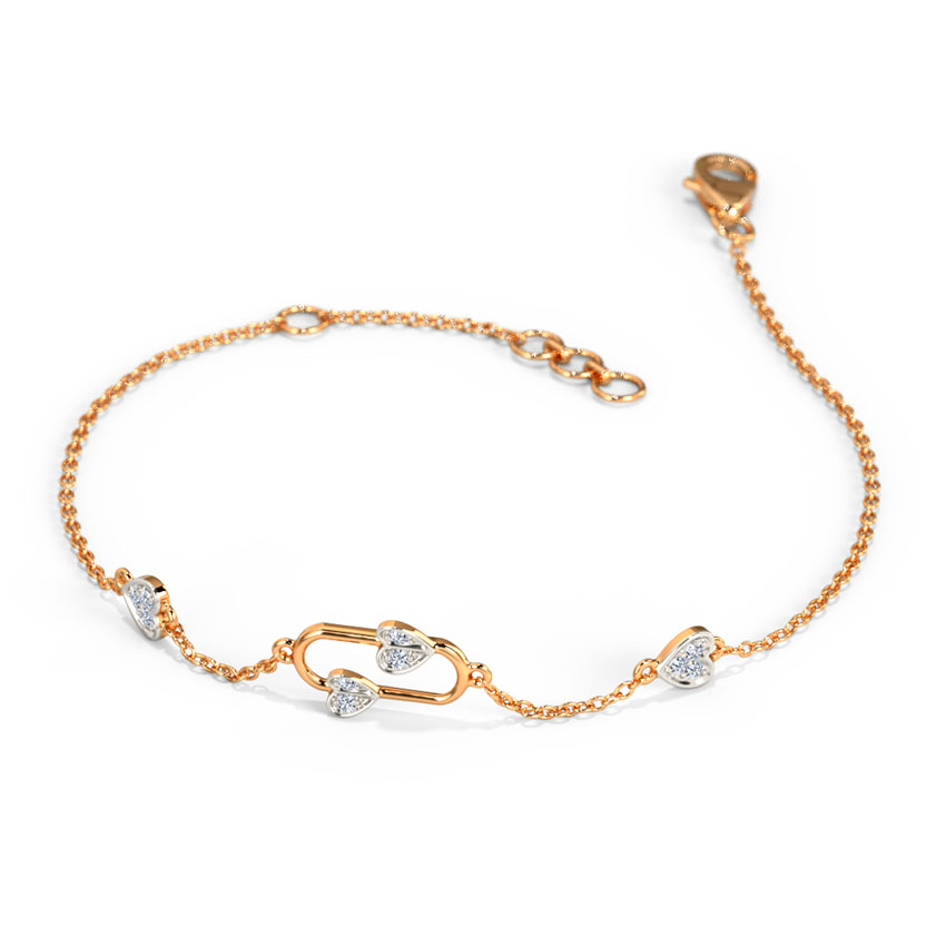 Flapping Hearts Diamond Bracelet Flapping Hearts Diamond Bracelet