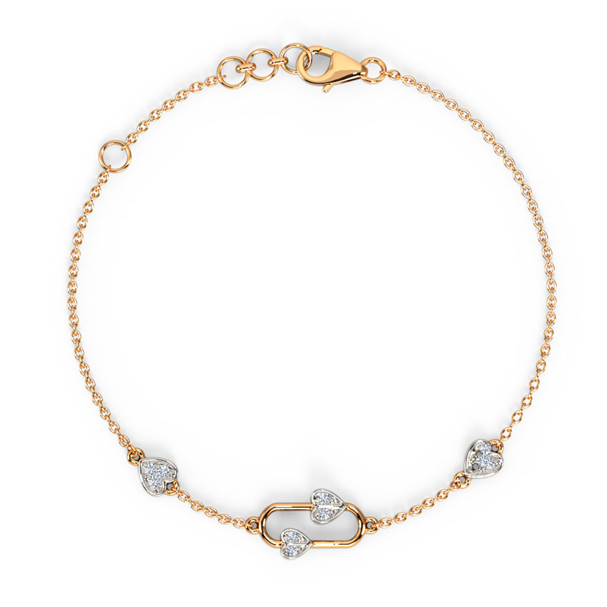 Flapping Hearts Diamond Bracelet Flapping Hearts Diamond Bracelet