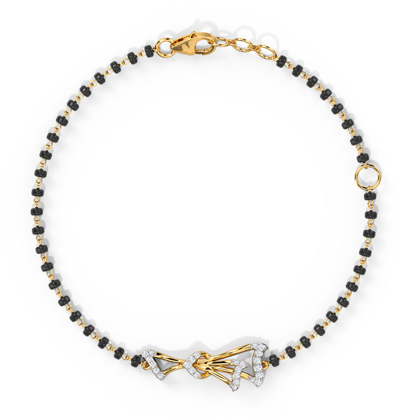 Sasha Diamond Mangalsutra Bracelet Sasha Diamond Mangalsutra Bracelet