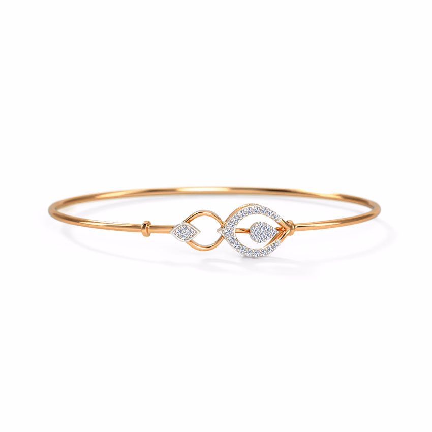 Diamond Bracelets 18 Karat Rose Gold Cliara Diamond Bracelet