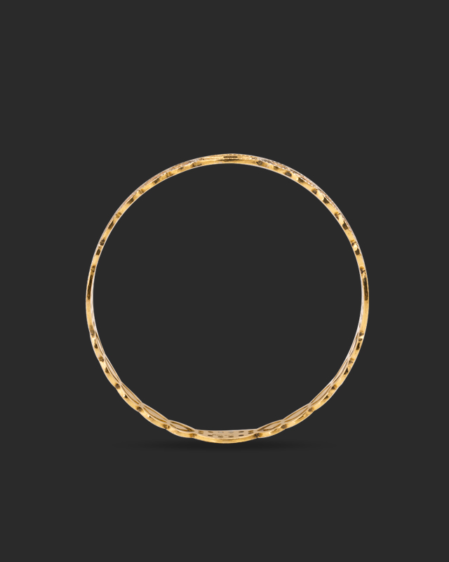 The Temple Shrine Gold Bangle