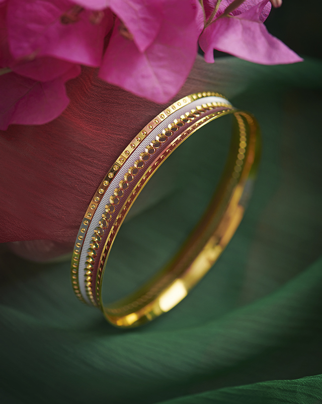 Gold Bangles 22 Karat Yellow Gold Jeeyana 22Kt Gold Bangle