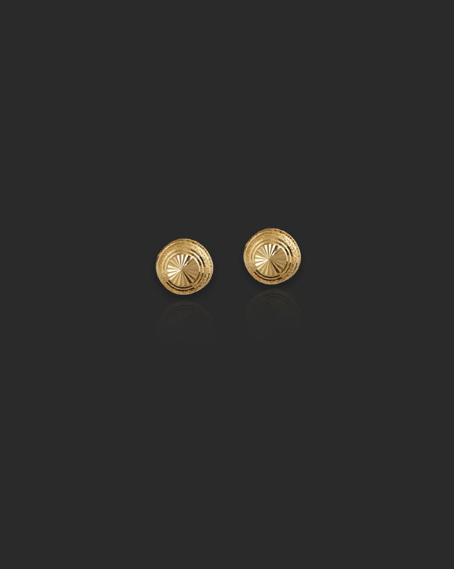 Suniti 22KT Gold Stud Earrings Suniti 22KT Gold Stud Earrings