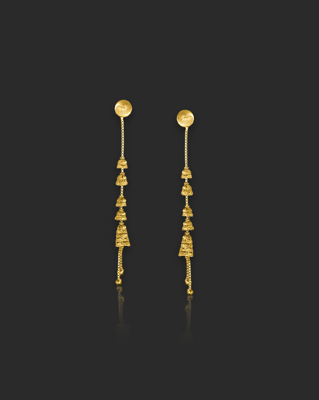 Tamanna Gold Drop Earrings Tamanna Gold Drop Earrings