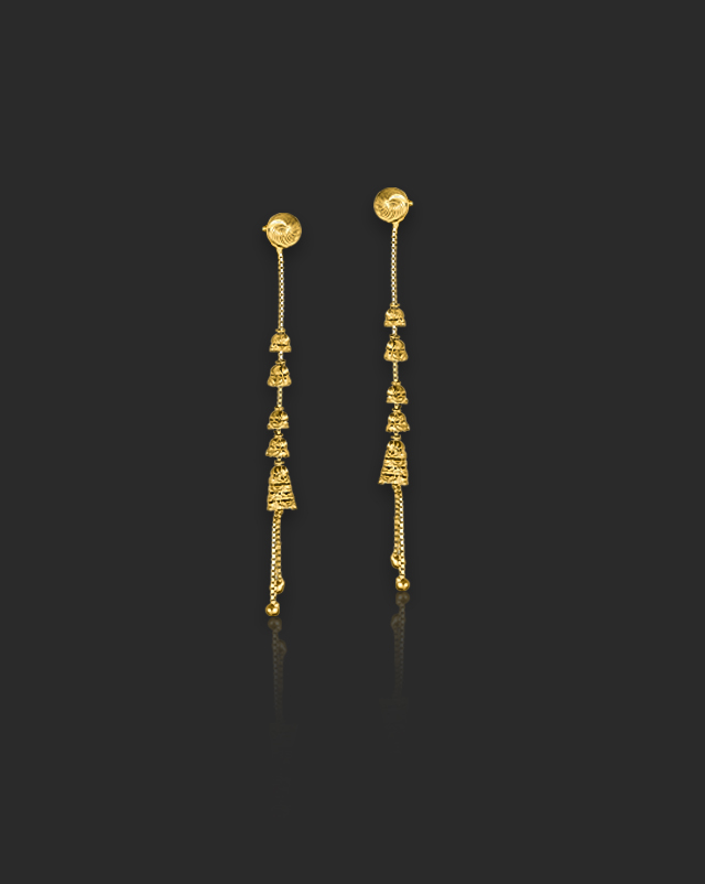 Tamanna Gold Drop Earrings Tamanna Gold Drop Earrings