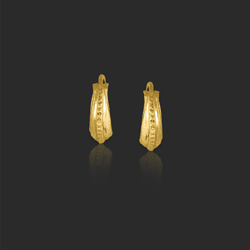 Pranita Gold Hoop Earrings Pranita Gold Hoop Earrings