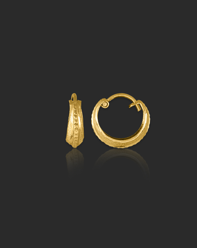 Pranita Gold Hoop Earrings Pranita Gold Hoop Earrings