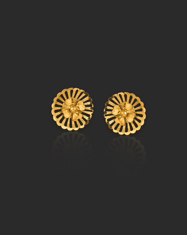Oorvi 22KT Gold Drop Earrings Oorvi 22KT Gold Drop Earrings