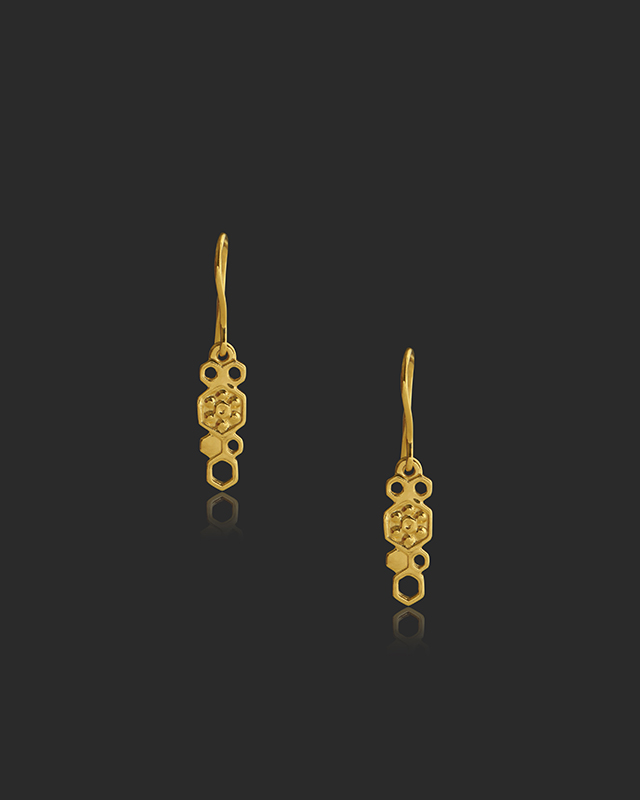 Anshika 22KT Gold Earring