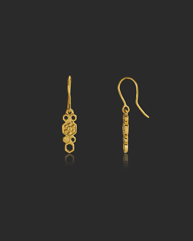Anshika 22KT Gold Earring