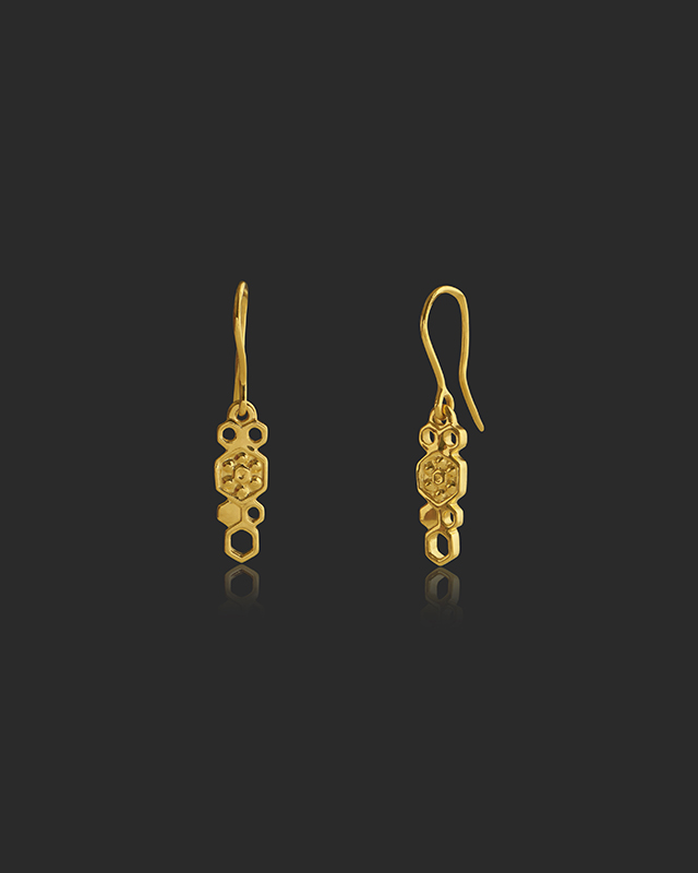 Anshika 22KT Gold Earring
