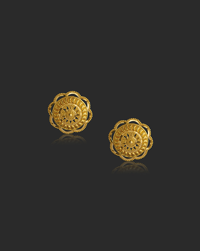 Aachal 22KT Gold Earrings Aachal 22KT Gold Earrings