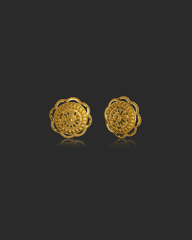 Aachal 22KT Gold Earrings Aachal 22KT Gold Earrings