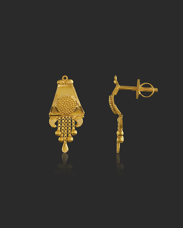 Aashi 22KT Gold Earrings