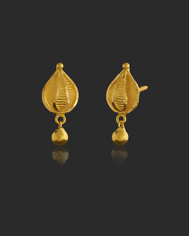 Shrestha 22KT Gold Earrings