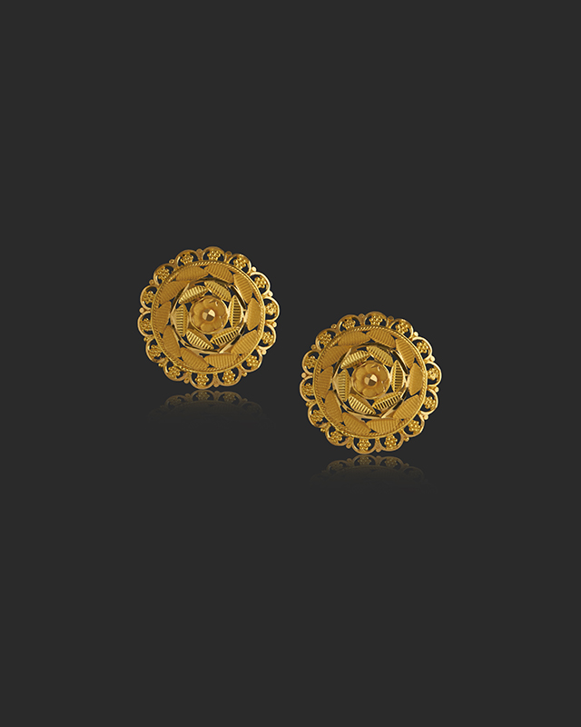 Ishika 22KT Gold Earrings Ishika 22KT Gold Earrings