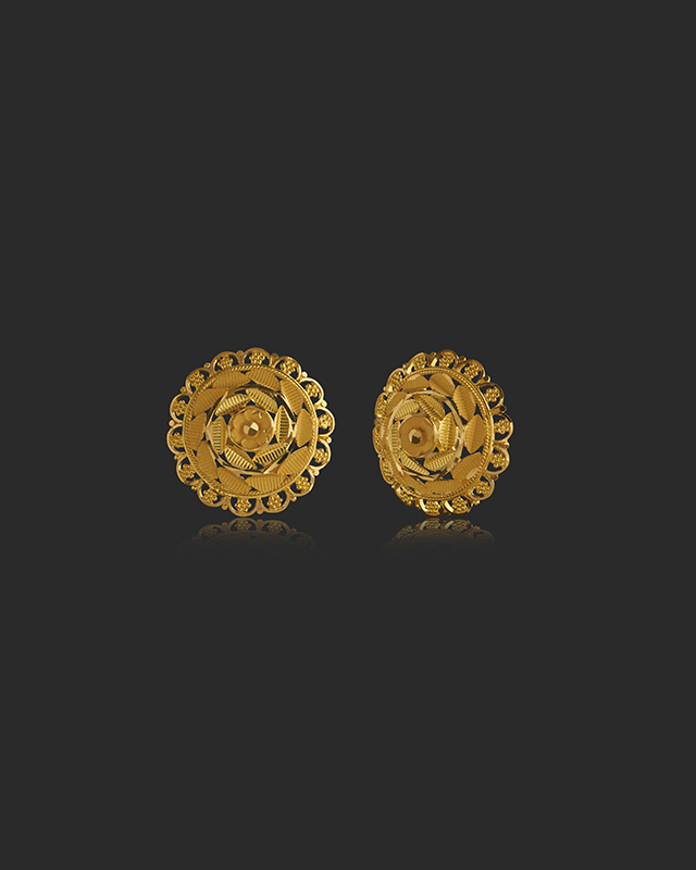 Ishika 22KT Gold Earrings Ishika 22KT Gold Earrings