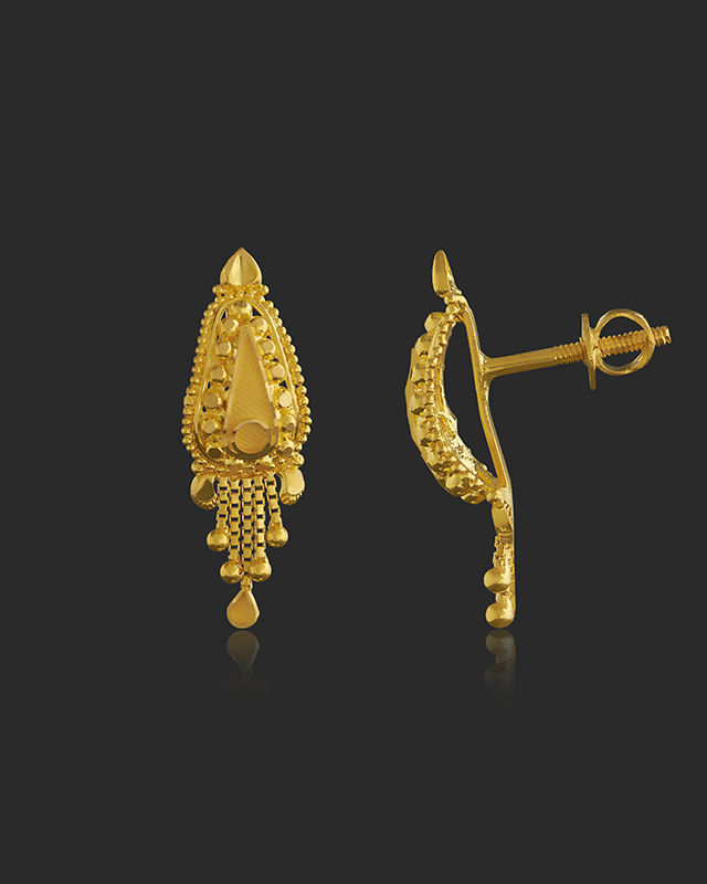 Kaviya 22KT Gold Earrings Kaviya 22KT Gold Earrings