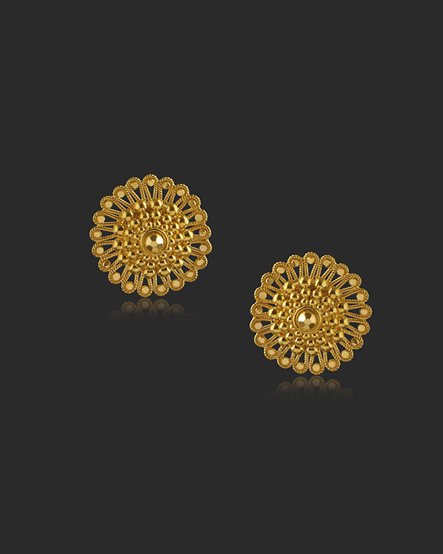 Shrinika 22KT Gold Earrings