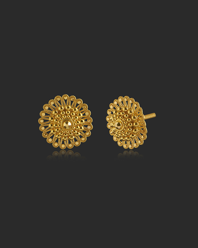 Shrinika 22KT Gold Earrings