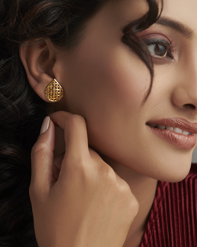 Sudiksha 22KT Gold Earrings Sudiksha 22KT Gold Earrings