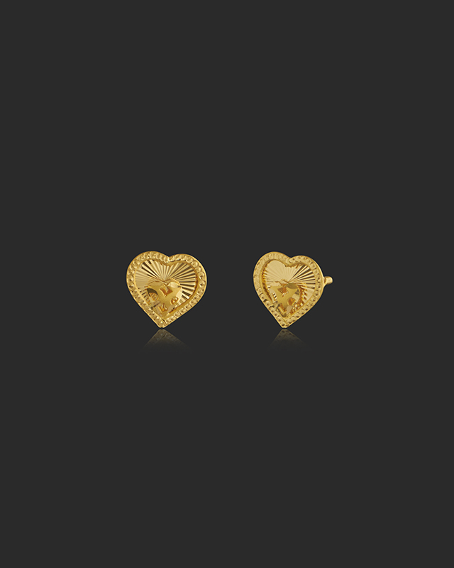 Mishka 22KT Gold Earrings Mishka 22KT Gold Earrings
