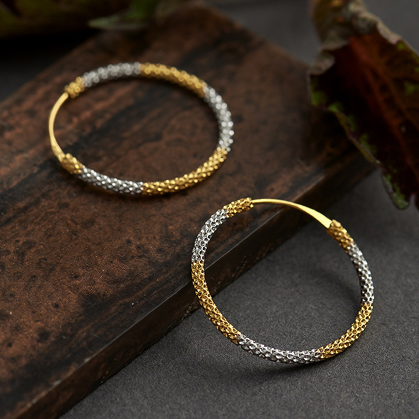Ritva 22KT Gold Hoops Ritva 22KT Gold Hoops