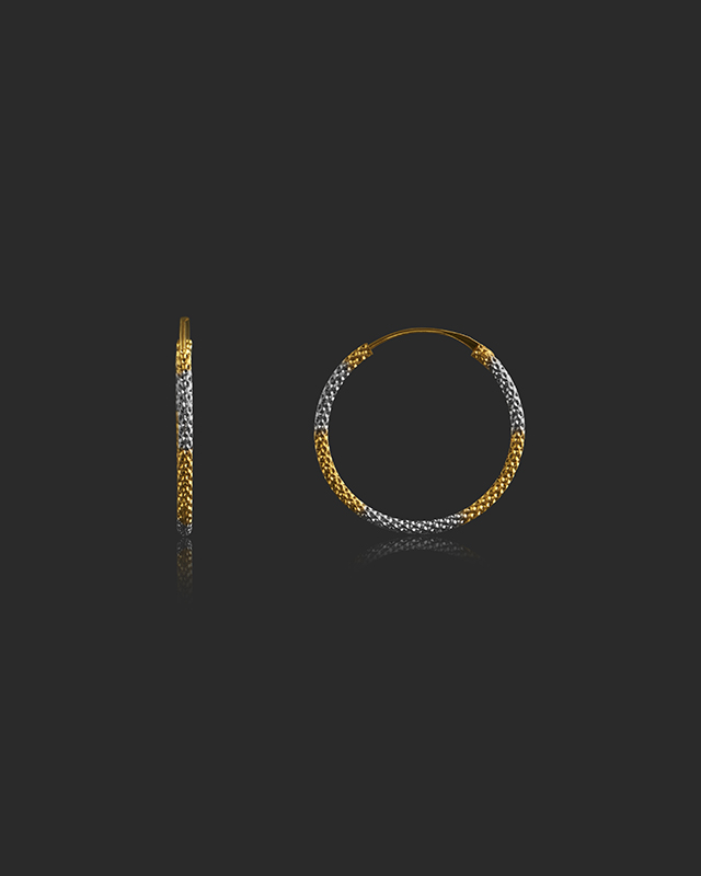 Ritva 22KT Gold Hoops Ritva 22KT Gold Hoops