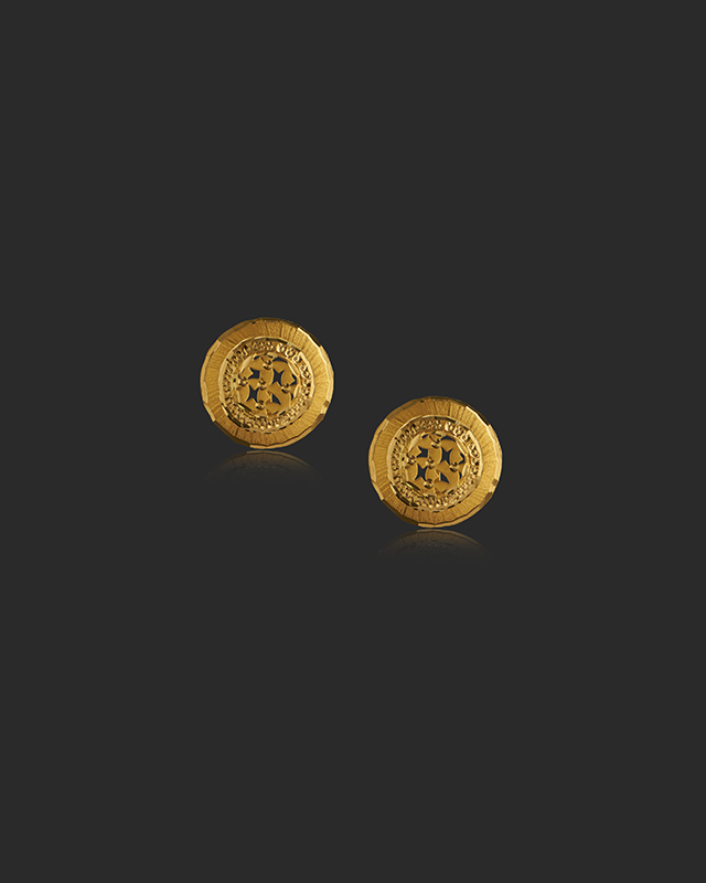 Nirvi 22KT Gold Earrings