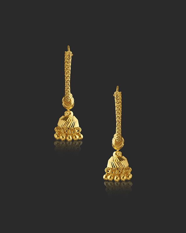 Kashvika 22KT Gold Hoops Kashvika 22KT Gold Hoops