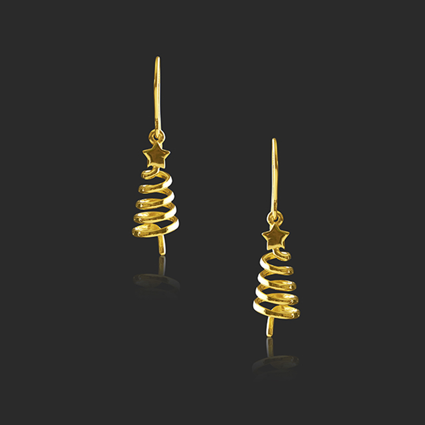 Ameesha 22KT Gold Earring