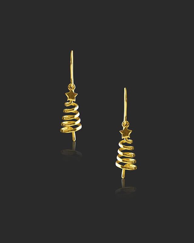 Ameesha 22KT Gold Earring